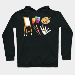 paint Brush Hoodie